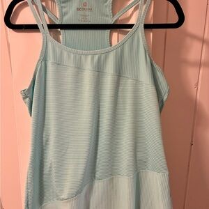 90 Degree By Reflex Mint Ribbed Racerback Tank